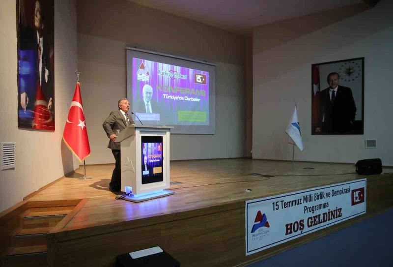 AİÇÜ’de “Türkiye’de Darbeler” konferansı gerçekleştirildi
