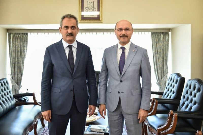 Türk Eğitim-Sen Genel Başkanı Geylan’dan Bakan Özer’e ziyaret
