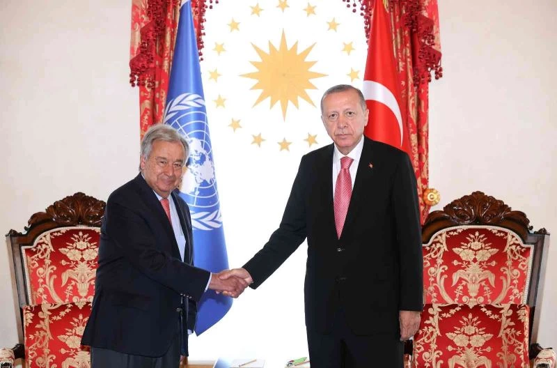 BM Genel Sekreteri Guterres’ten tarihi anlaşmada Türkiye ve Cumhurbaşkanı Erdoğan’a teşekkür
