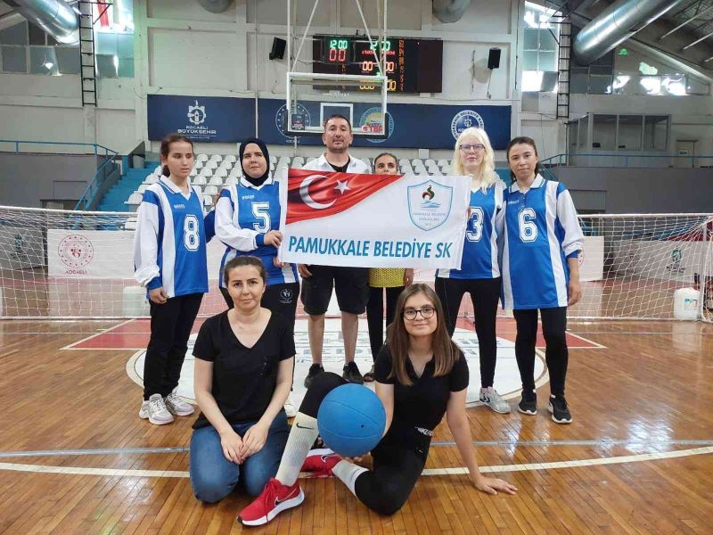 Pamukkale Belediyespor Goalball Takımı ikinci lige yükseldi
