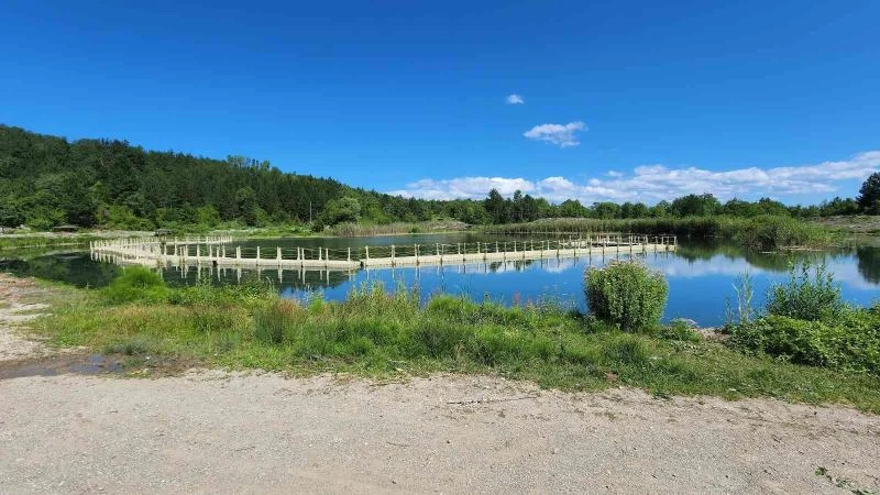 Karagöl Gölü bakımsızlıktan içler acısı halde
