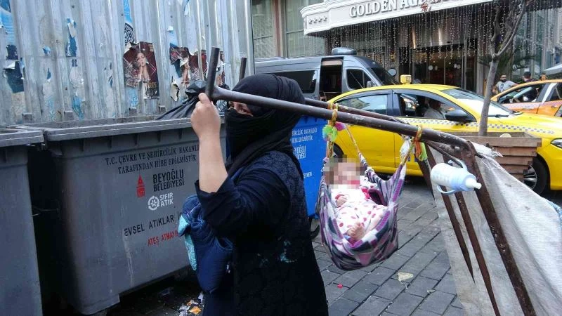 Taksim’de dilenci kadından basın mensubuna “Seni bir daha burada görmeyeceğim” tehdidi
