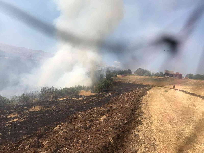 Bingöl’ün köylerinde çıkan orman yangını söndürüldü
