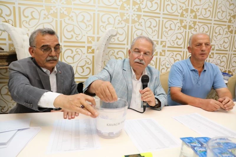 İlkadım’da yeni semt pazarı için kuralar çekildi
