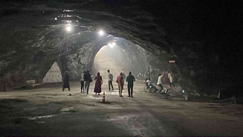 Çankırı Tuz Mağarasına yoğun ilgi
