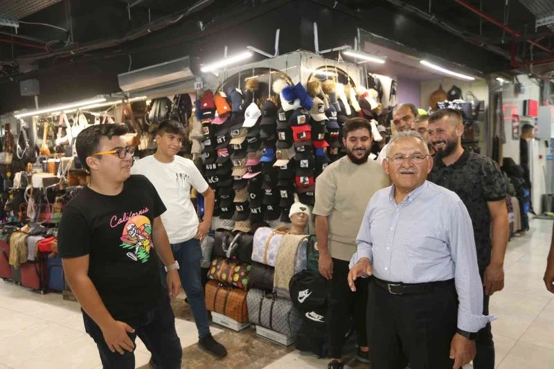Başkan Büyükkılıç Yeraltı Çarşısı’nı inceledi
