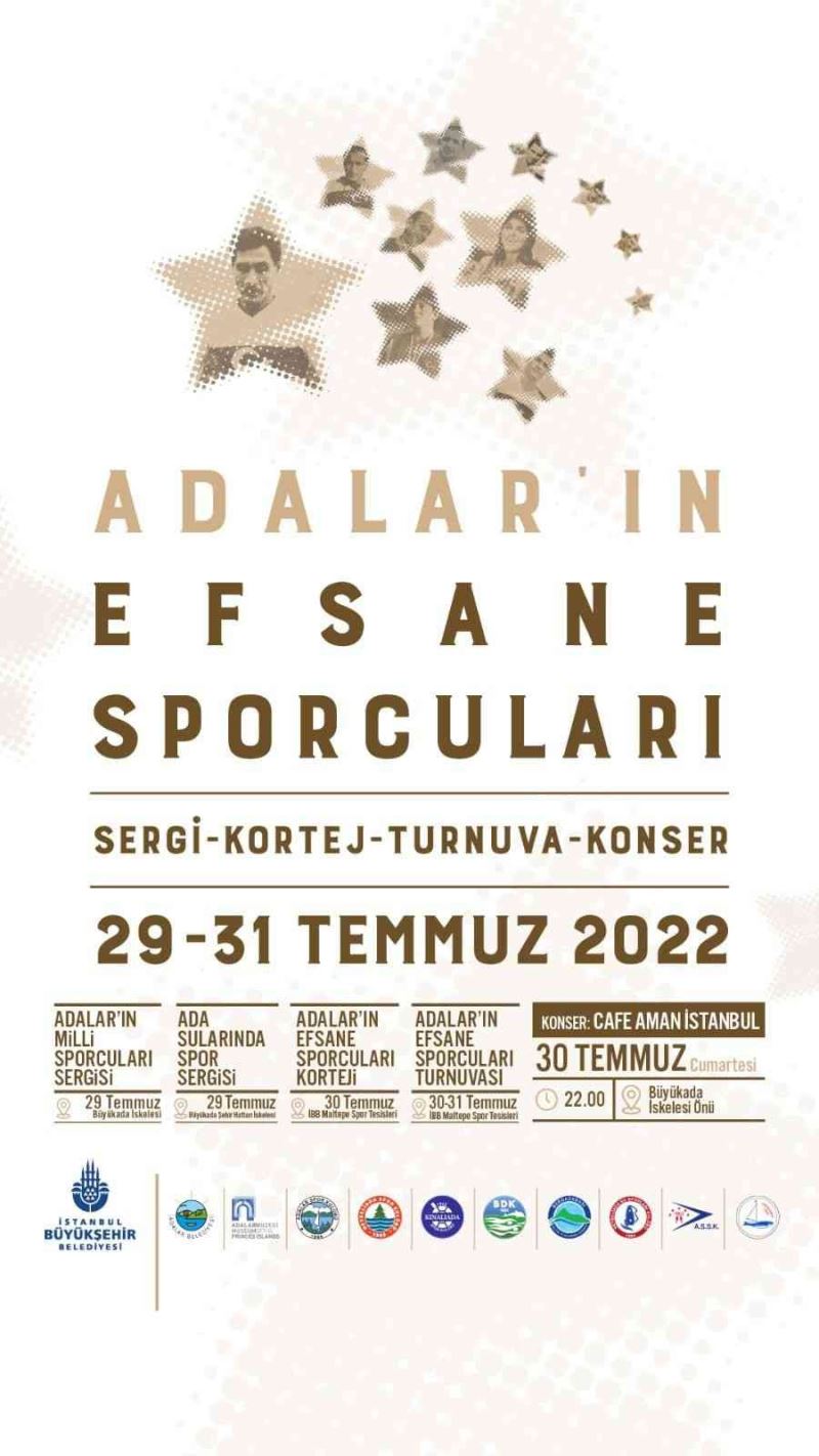 Adalar’ın efsane sporcuları anılacak
