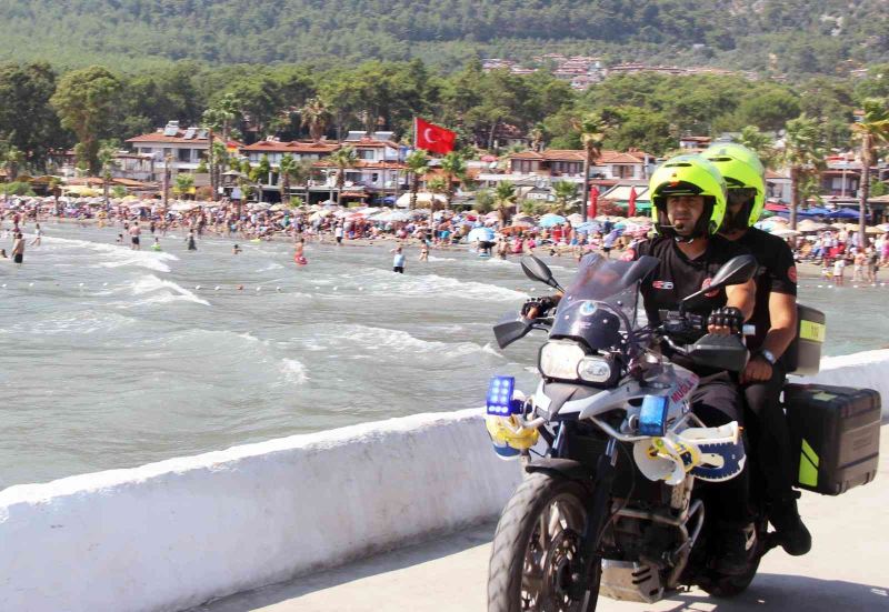 Muğla’nın 112 motorize ekipleri saniyelerle yarışıyor
