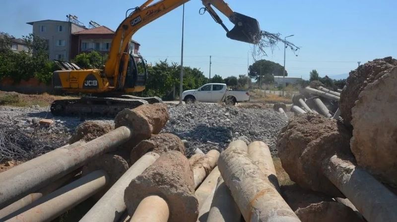 Köşk Belediyesi atık betonları geri dönüşüme kazandırıyor
