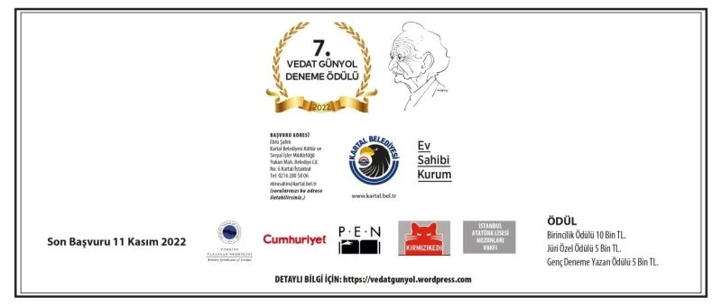 Vedat Günyol 7. Deneme Yarışması için başvuru süreci başladı
