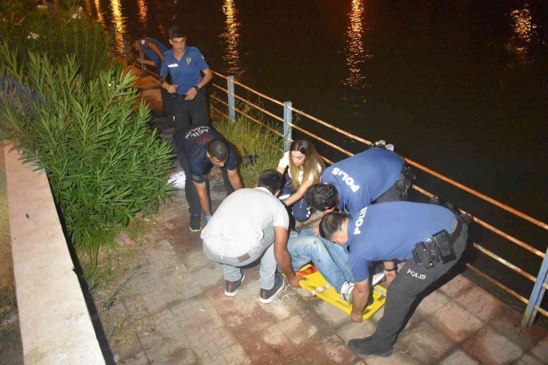 Sulama kanalının kenarında otururken silahlı saldırıya uğrayan kişi ağır yaralandı
