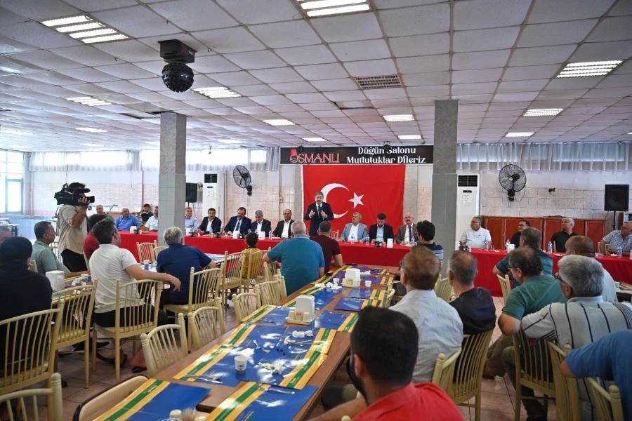 Osmaniye Valisi YIlmaz, Selden Zarar Gören Esnaflarla Buluştu