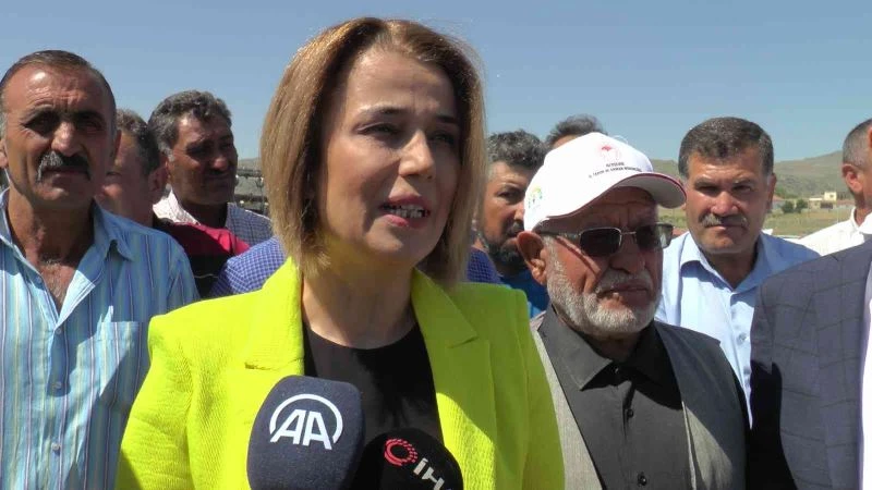 Nevşehir’de ilk hububat hasadını Vali Becel yaptı
