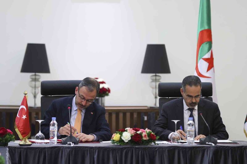 Türkiye ile Cezayir arasında iş birliği protokolü imzalandı
