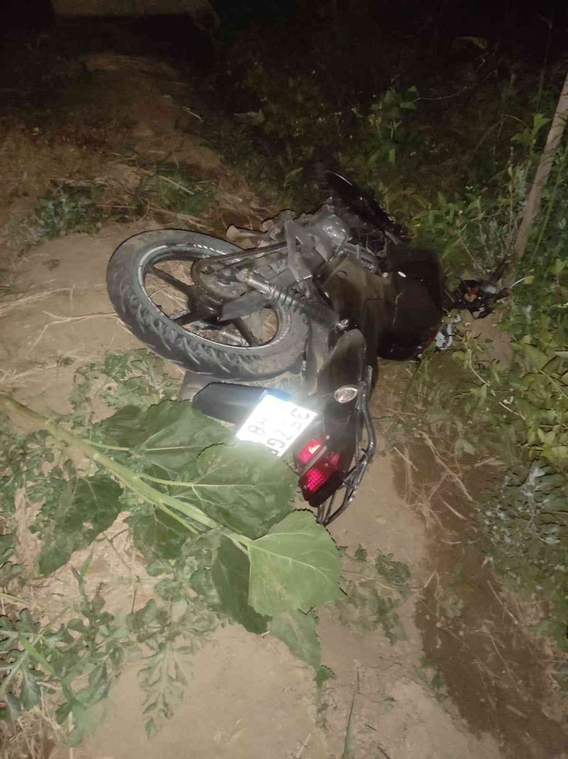 Ödemiş’teki kazada motosiklet sürücüsü yaşamını yitirdi
