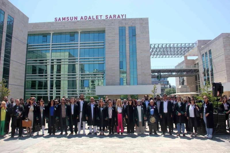 Avukat ve sağlıkçılardan basın açıklaması
