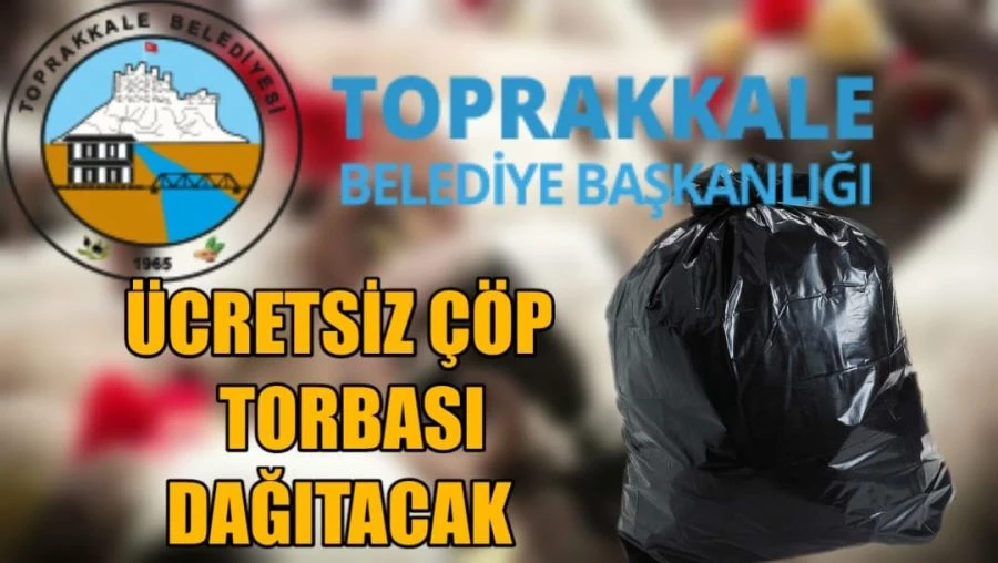 Belediyeden kurban sakatatları için ücretsiz çöp torbası