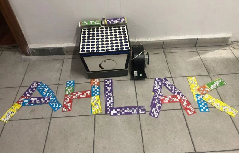 Tombala baskınında 41 kişiye ceza yazıldı
