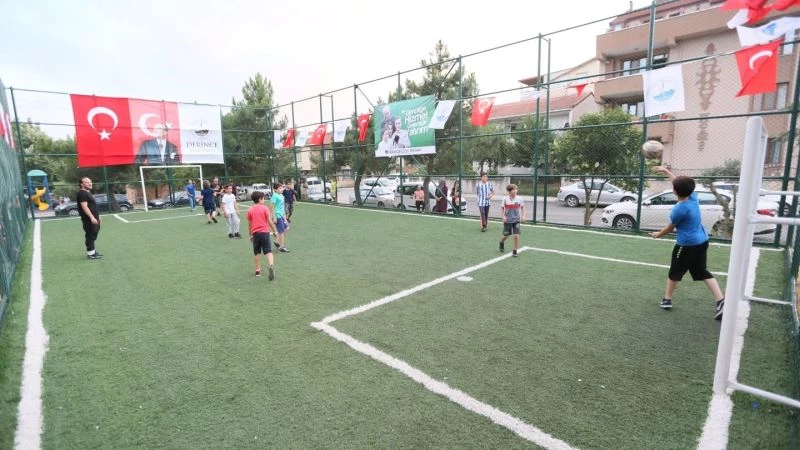 İbni Sina Parkı’na inşa edilen tesisler kullanıma açıldı
