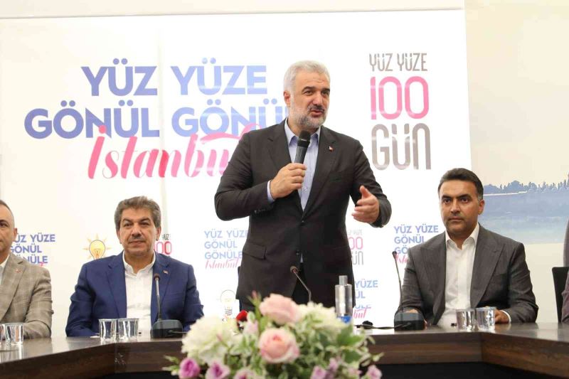 AK Parti “Yüz Yüze 100 Gün” programı ile İstanbul’da sahaya indi
