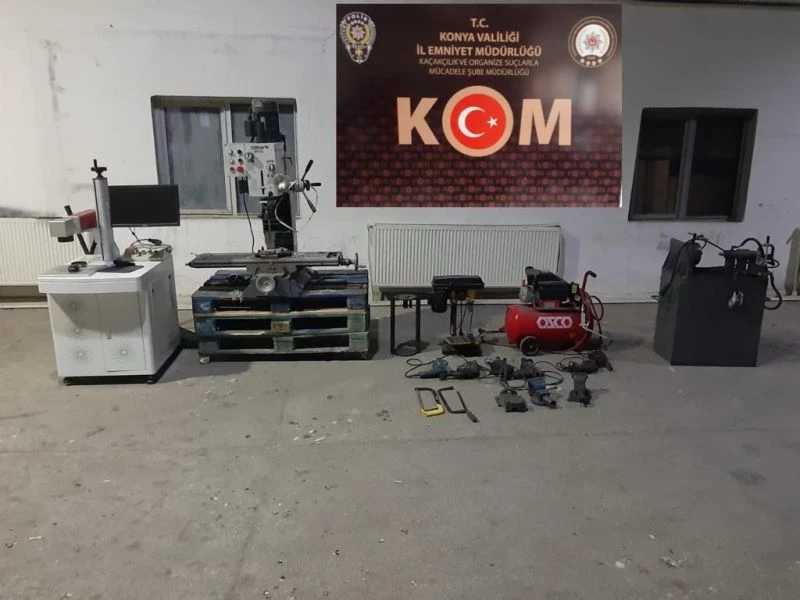 Merdiven altı silah üretimi yapan şüphelilerden 5’i tutuklandı
