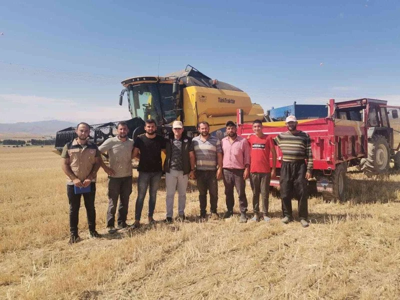 En az dane kaybı için hasat sezonu çalışmaları devam ediyor
