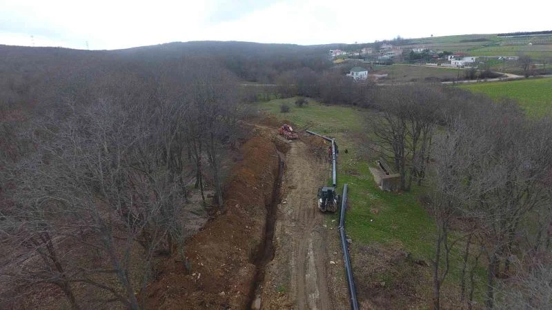 Ayvacık Göleti iki ilçeye günlük 26 bin metreküp içme suyu sağlayacak
