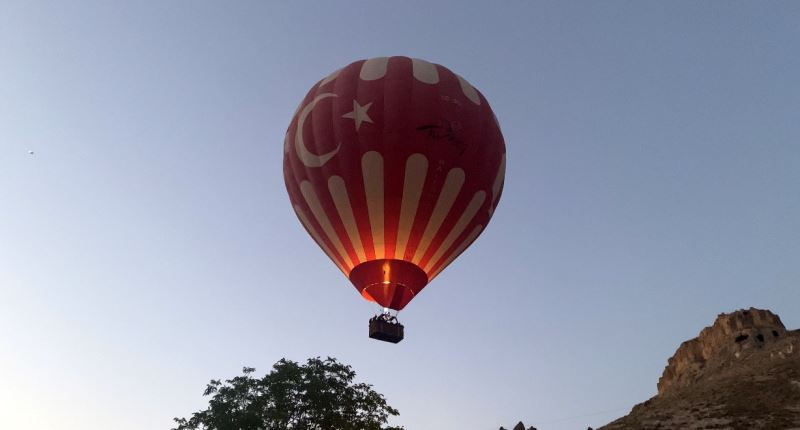 Kapadokya’nın giriş kapısı Soğanlı’da balon uçuşları başladı
