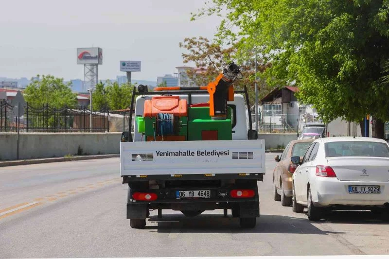 Yenimahalle ilaçlanıyor
