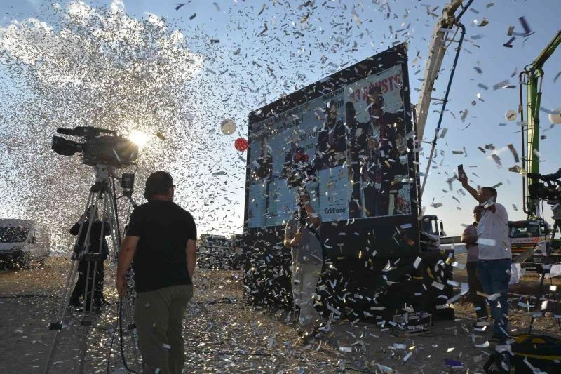 Cumhurbaşkanı Erdoğan’ın katılımıyla 6 milyon TL yatırıma sahip fabrikanın temeli atıldı
