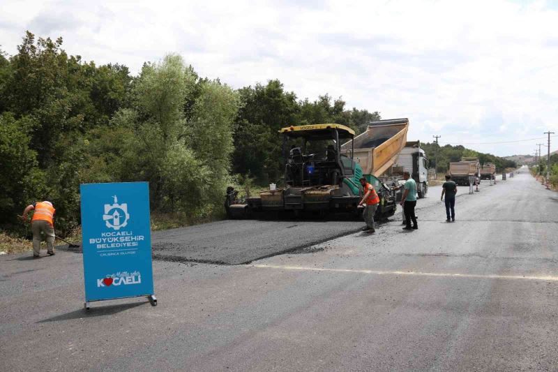 Gebze-Şile yoluna 14 bin ton asfalt serilecek
