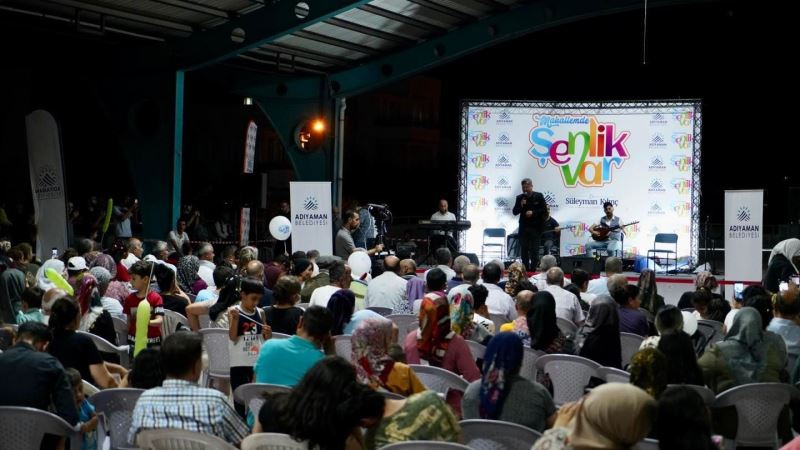 ’Mahallemde şenlik var’ etkinlikleri devam ediyor
