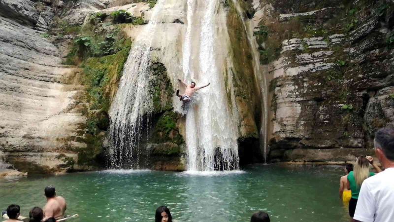 Doğa ve adrenalin tutkunlarının adresi ’Gölalan Şelalesi’
