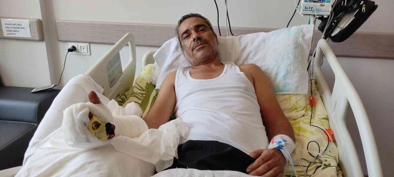 Kopan 3 parmağını poşete koydu hastaneye koştu, ameliyatla sağlığına kavuştu
