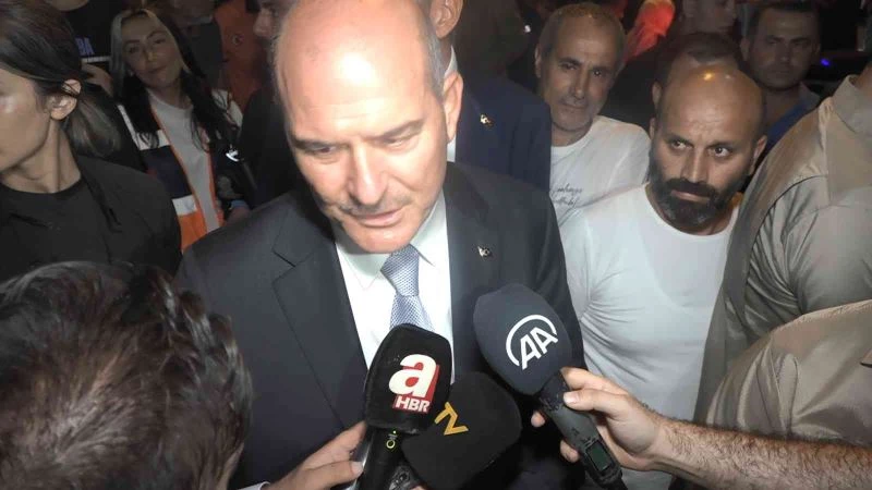 Bakan Soylu’dan Karkamış’taki anonsa ilişkin açıklama: 