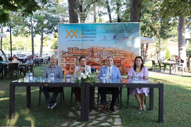 TÜRKSOY ressamlar Safranbolu buluşması basın toplantısı ile başladı
