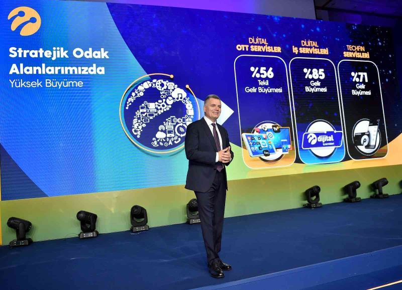 Turkcell ikinci çeyrekte yüzde 46 büyüdü
