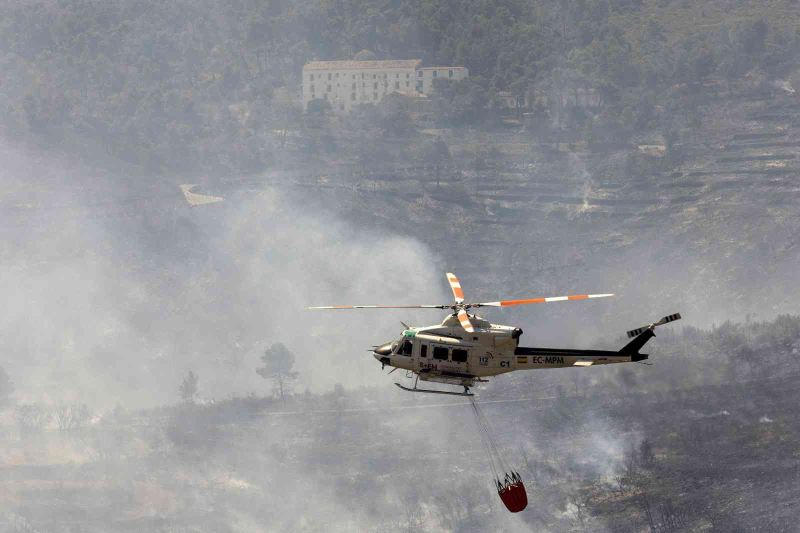 İspanya’nın Valencia bölgesindeki yangında 19 bin hektar alan kül oldu
