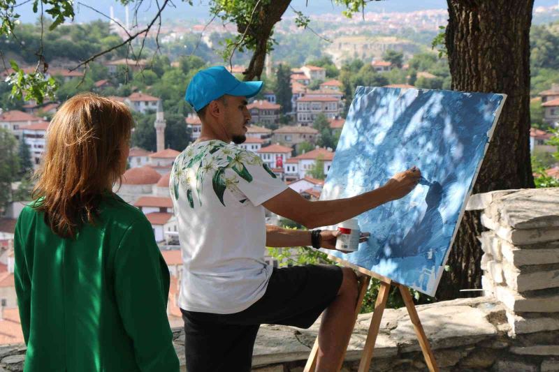 Osmanlı kenti Safranbolu’yu 10 ülkeden 21 ressam resmediyor
