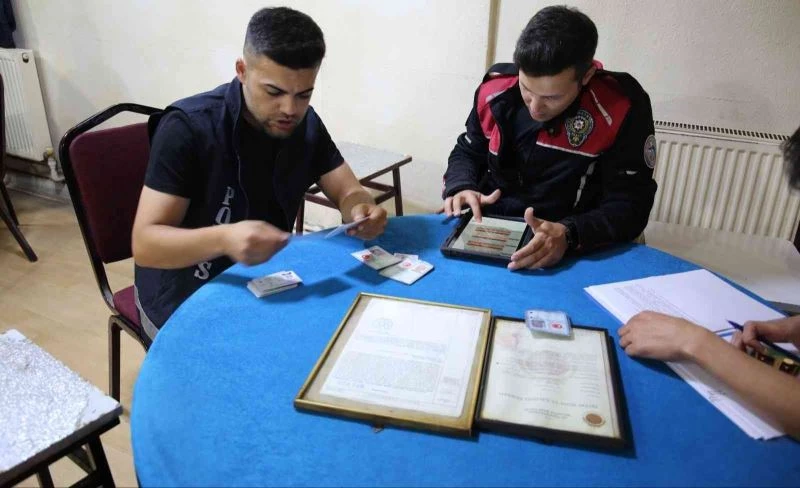 Yasadışı bahis, kumar, tombala ve oyun makineleri’ uygulaması yapıldı
