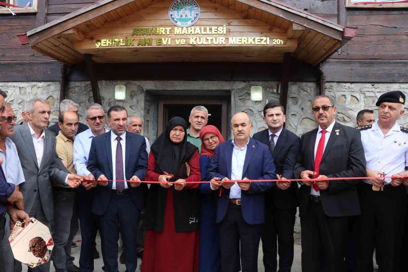 Kavak’ta Şehitlik Anı Evi Kültür Merkezi açıldı
