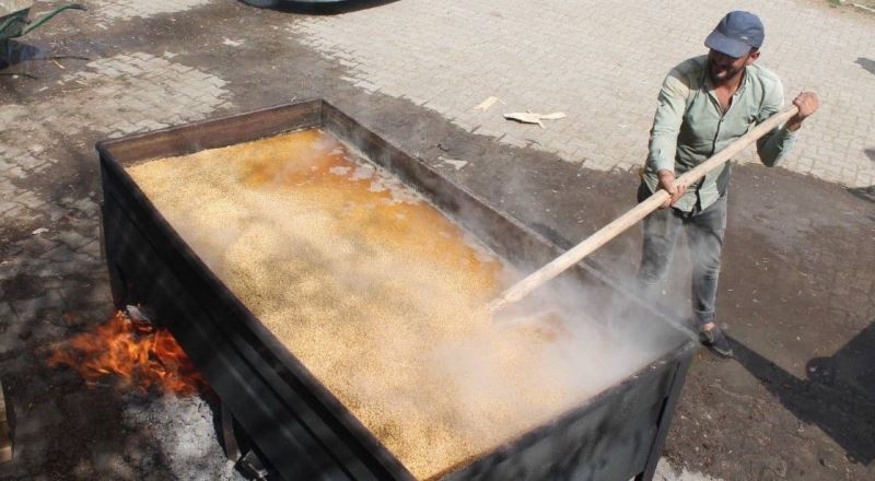 Bayburt’ta bulgur kazanları kaynamaya başladı
