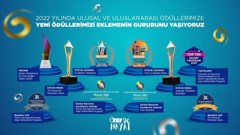 TEI ödüle doymuyor
