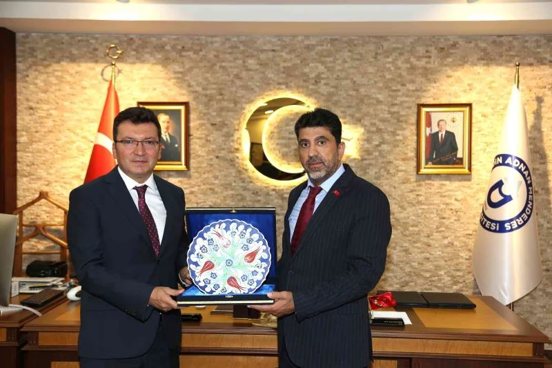 Vali Yardımcısı Şahin, Rektör Aldemir ile görüştü
