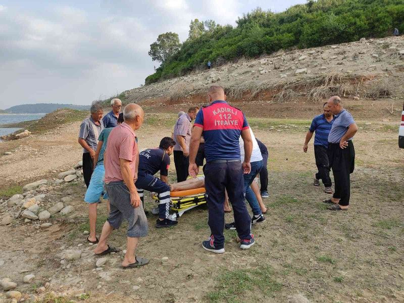 Balık tutarken baraj gölüne düşen uzman çavuş boğuldu
