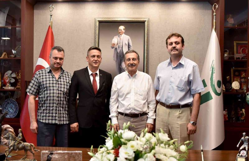 Başkan Ataç’a ziyaretler
