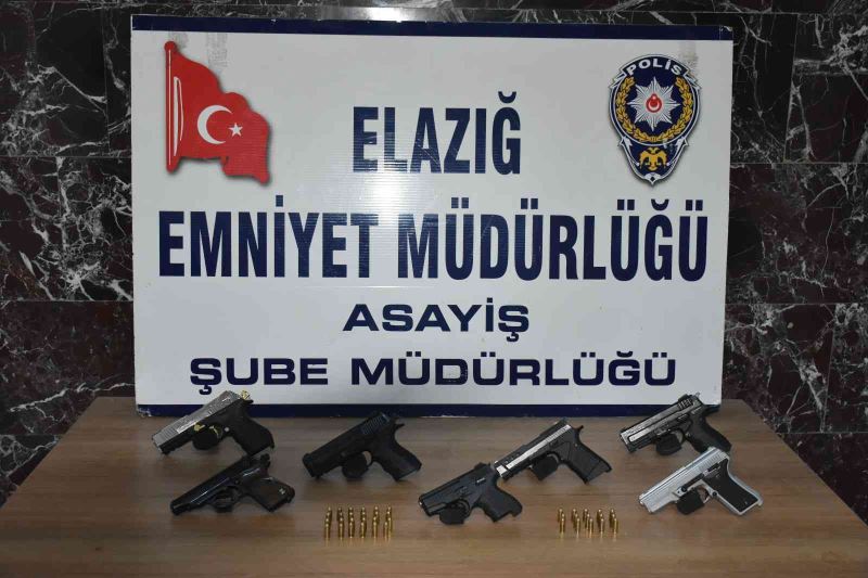 Elazığ’da asayiş ve şok uygulamalarında 117 şüpheli yakalandı
