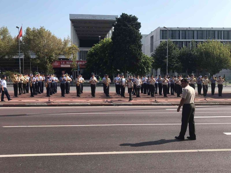 Vatan Caddesinde 30 Ağustos Zafer Bayramı provası gerçekleştirildi
