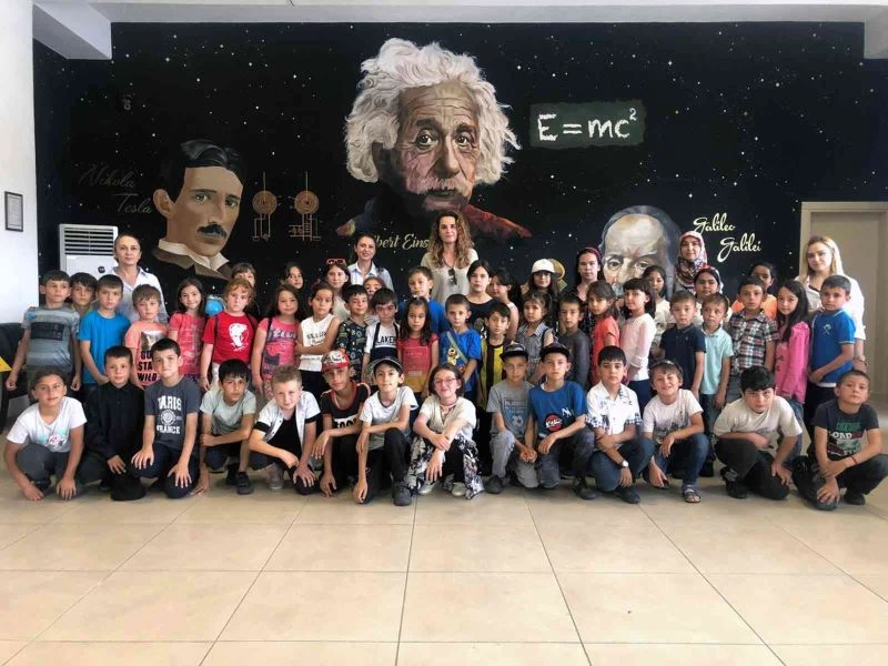 Çocuk Bilim Parkı ziyaretçilerin ilgi odağı
