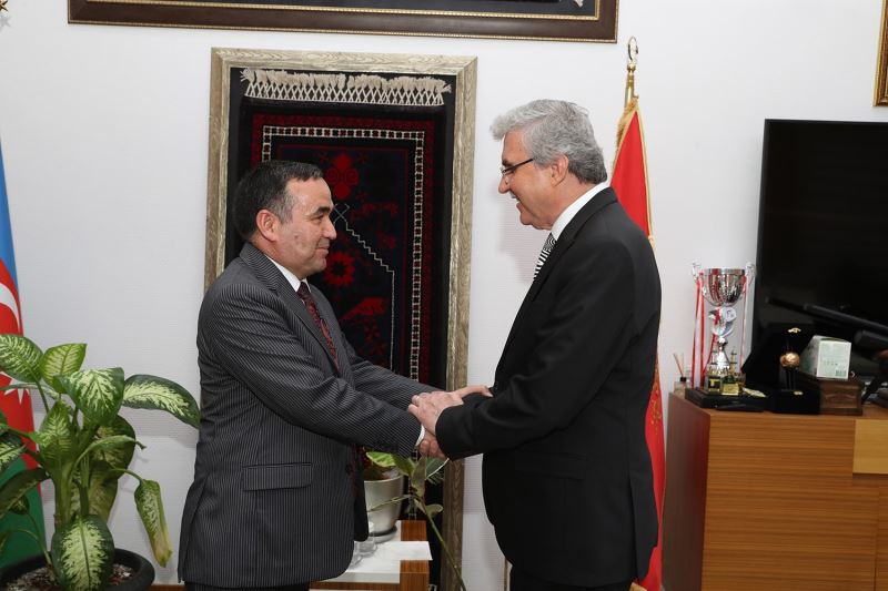 Başkan Yüce Afganistan İstanbul Başkonsolosu Numani’yi ağırladı
